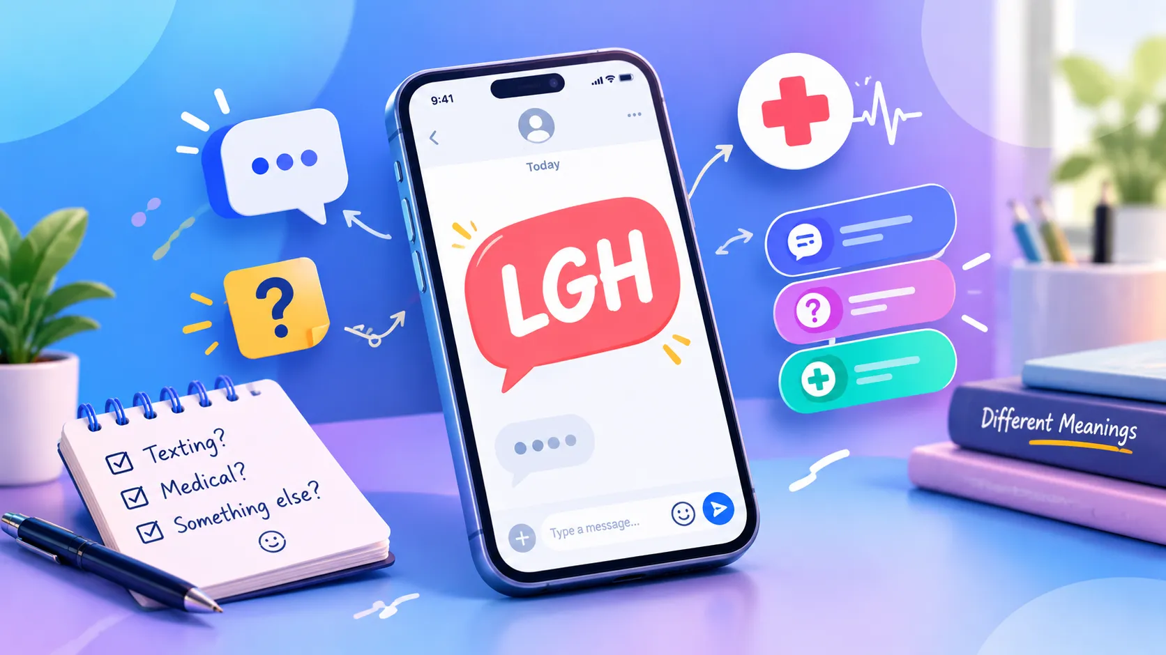 LGH Meaning in Text