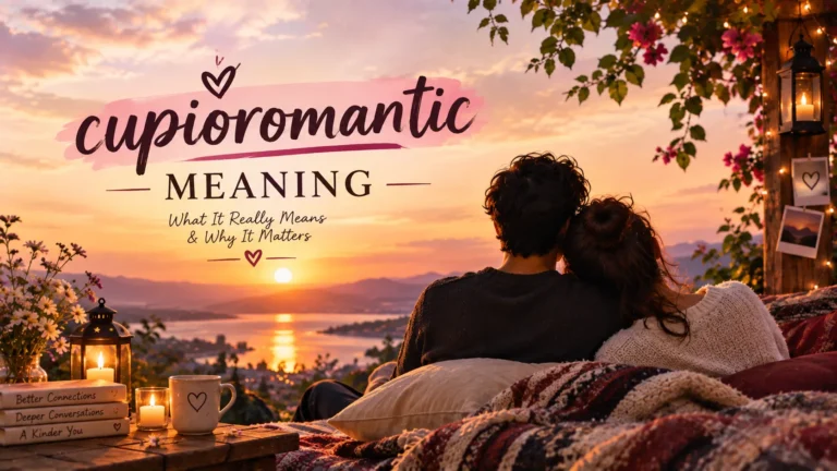 Cupioromantic Meaning