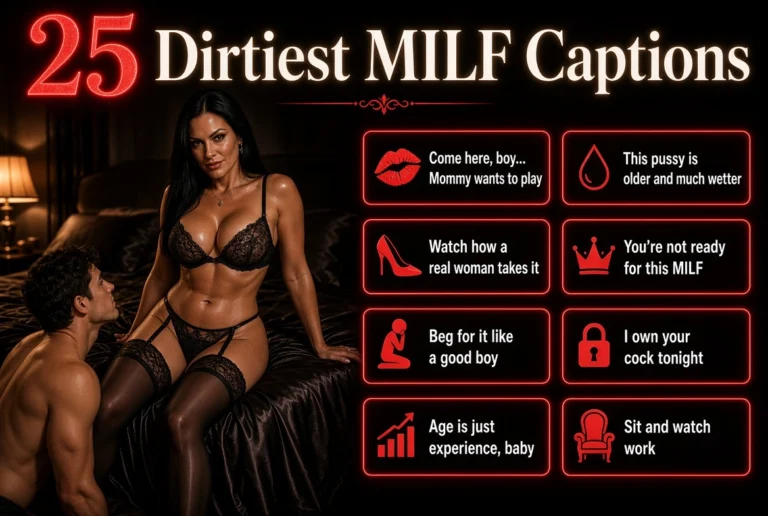 Dirty MILF Captions