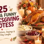 Short and Funny Thanksgiving Quotes