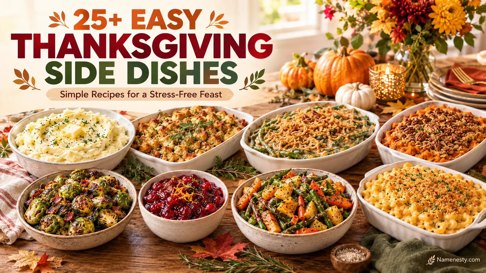 Easy Thanksgiving Dinner Side Dishes