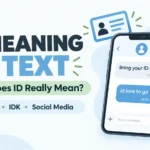 ID Meaning in Text