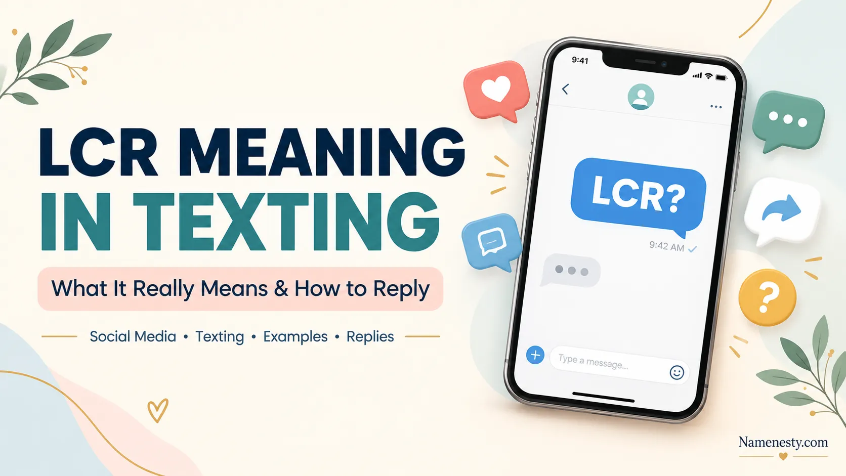 LCR MEANING