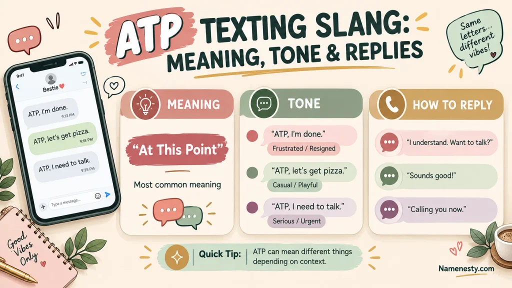 ATP Meaning in Text