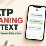 ATP Meaning in Text