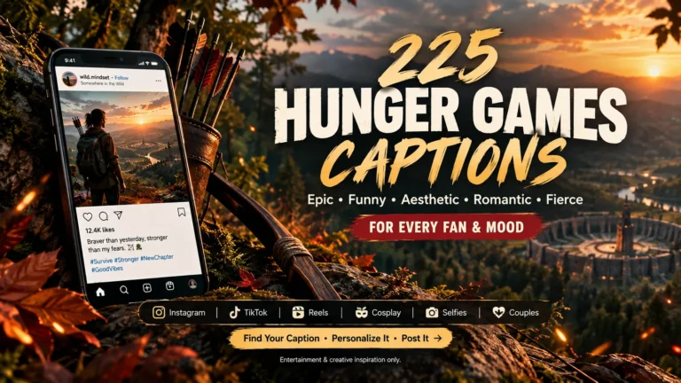 Hunger Games Captions