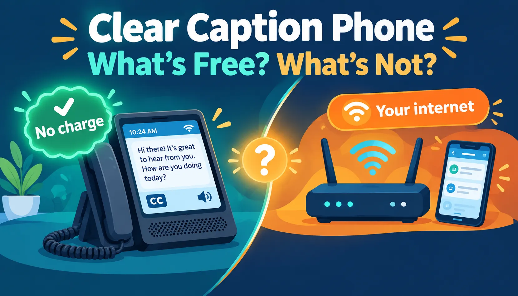 Clear Caption Phone