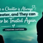 Cheating caption