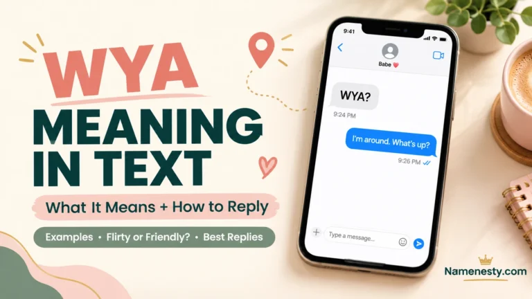 WYA Meaning in Text