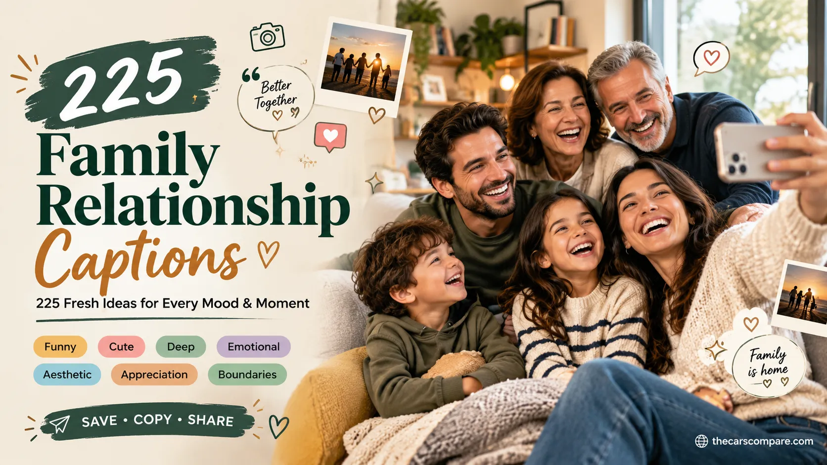 Family Relationship Captions