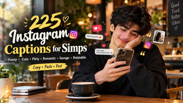 Instagram Captions for Simps