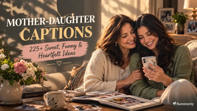 Mother Daughter Captions