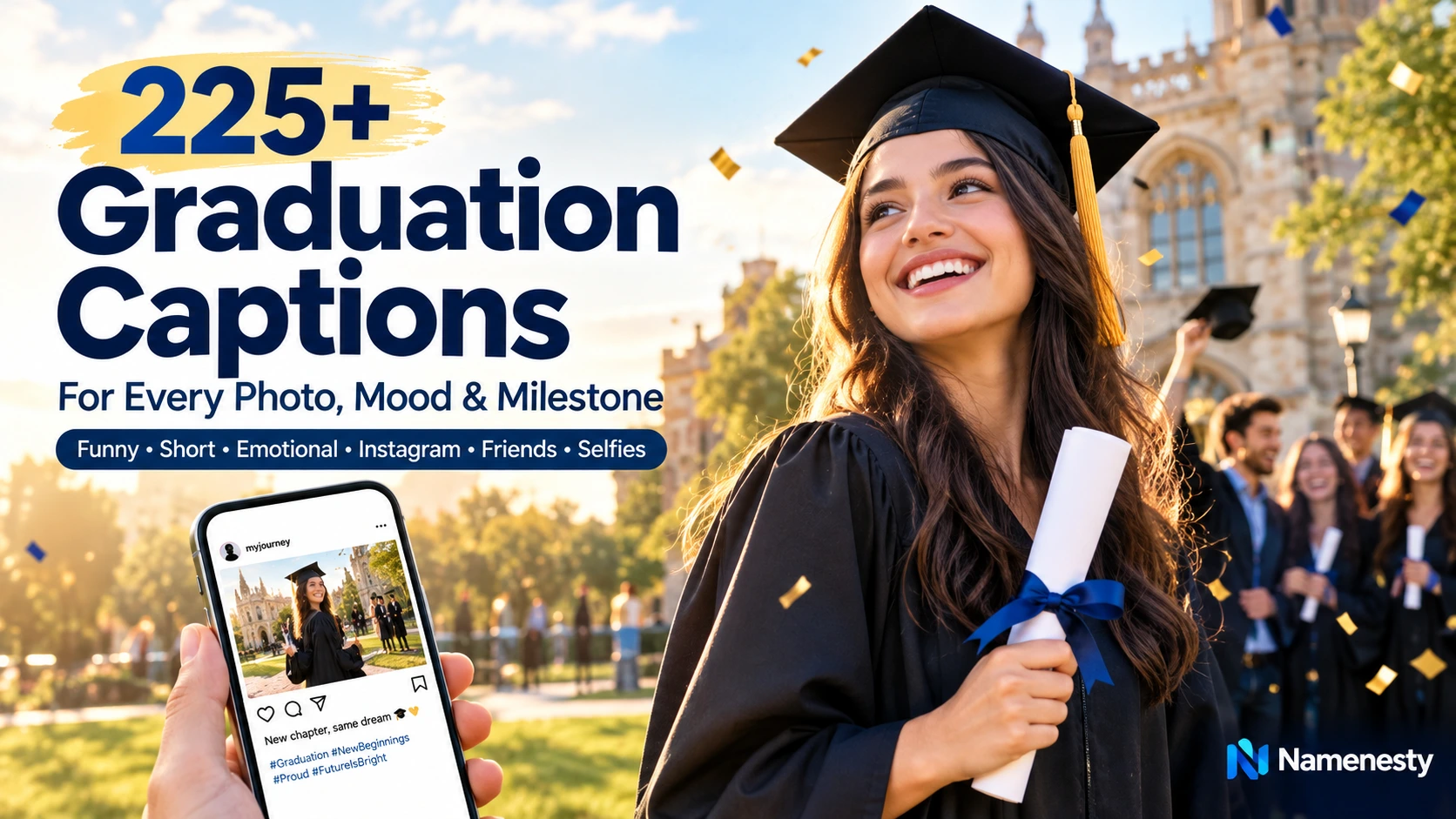 Graduation captions