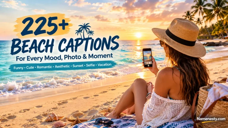 Beach Captions