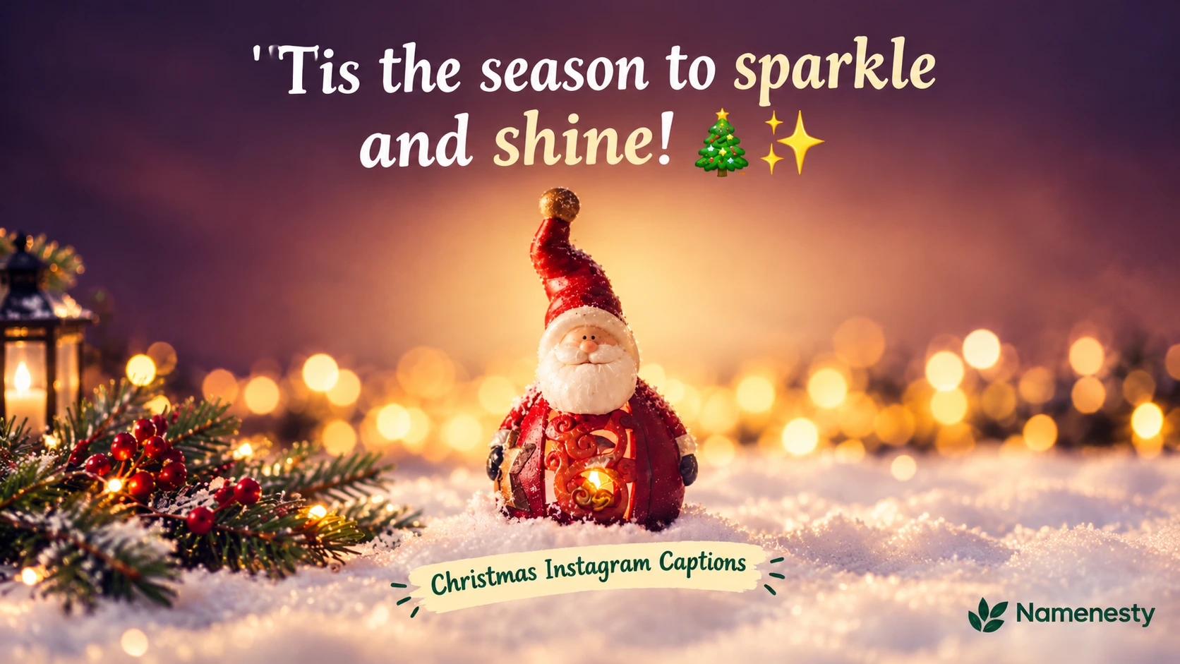 Cute Christmas Instagram Captions