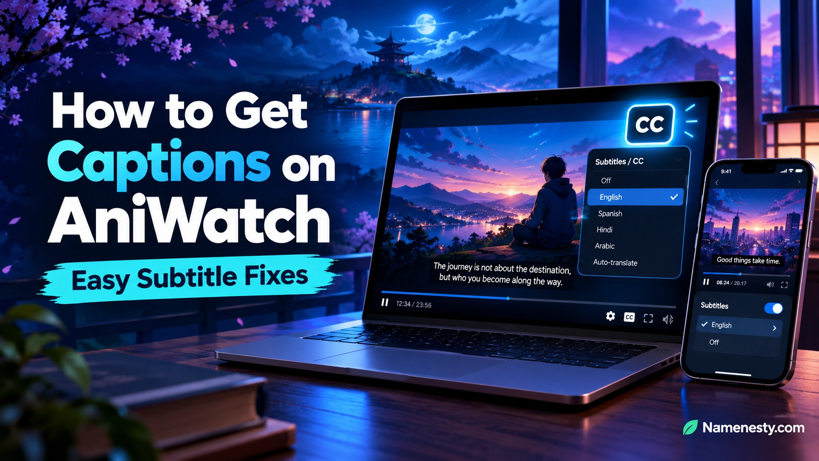How to Get Captions on AniWatch