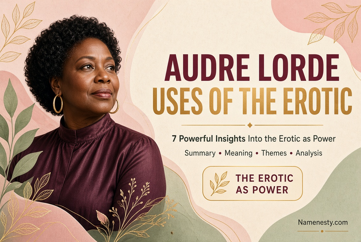 Audre Lorde Uses of the Erotic